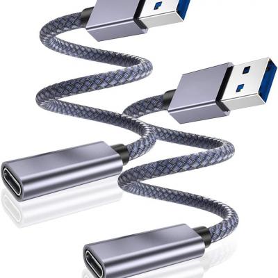 USB C Female to USB 3.0 Male Adapter
