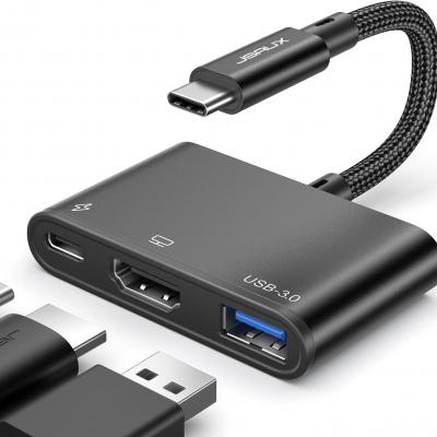 3-in-1 USB C to HDMI Adapter
